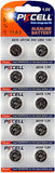 LR1130 L1131 389 390 AG10 Watch Battery Button Cell 10Pcs