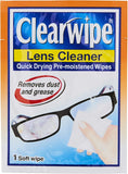 Lens Cleaner 20 Wipes, 20 Count