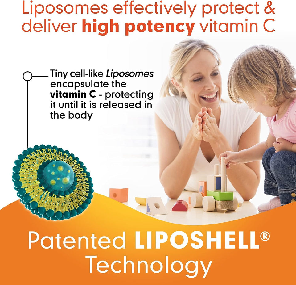 Lipo-Sachets Liposomal Vitamin C 1000Mg - 30 Liquid Vitamin C Packets of Strong High Absorption Liposomal Vitamin C Gel. Efficient Vit C Delivery. No Added Sugar Vitamin C Liposomal for Immune Support