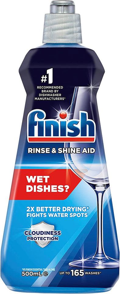 Dishwashing Rinse Aid, Regular Liquid, 500Ml (Pack of 6)