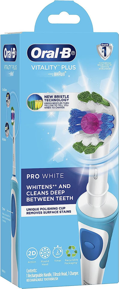 Vitality plus Pro White Electric Toothbrush