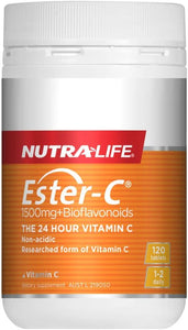 ESTER-C 1500Mg + BIOFLAVONOIDS, 120 Count