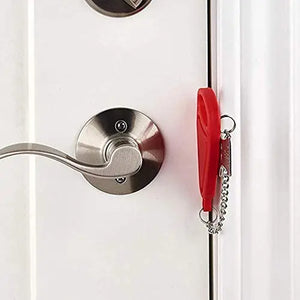 Portable Door Lock for Travel, Door Lock Self-Defense Security Device for Home, Apartment, Hotel, Living Motel, School Dorm, House pattanaustralia