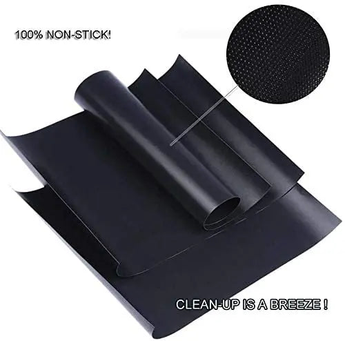 Grill Mat Set of 6-100% Non-Stick BBQ Grill Mats, Heavy Duty, Reusable, and Easy to Clean - Works on Electric Grill Gas Charcoal BBQ pattanaustralia