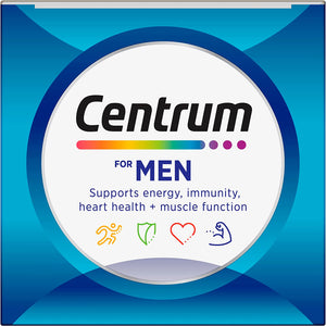 for Men, Multivitamin with Vitamins & Minerals to Support Energy, Immunity, Heart Health & Muscle Function, 60 Tablets