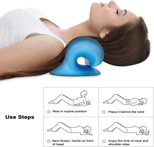 Neck and Shoulder Relaxer for Release Neck Pressure and Muscle Tensions, Neck Stretcher and Shoulder Massager for Relax 10 Minutes a Day