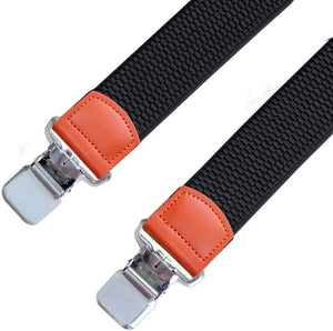 Suspenders for Men,  Mens Braces with Strong Metal Clips Wide 38Mm 1.5 Inch Heavy Duty Suspenders Adjustable and Elastic X Back One Size Fits All Men and Women