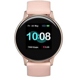 UMIDIGI Uwatch 2S Fitness Tracker Bluetooth, Waterproof 5ATM, Heart Rate Monitor, Pedometer, Activity Tracker for Android iOS-Rose Gold pattanaustralia