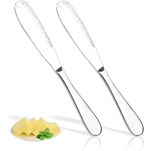 Multi-Function Butter Curler & Spreader with Serrated Edge for Butter, Cheese, Jams Jelly Pattan Australia