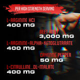 L-Arginine L-Citrulline Supplement 4250Mg - Nitric Oxide Booster, Performance & Endurance & Strength Supplements for Men, Muscle Growth - 90 Capsules