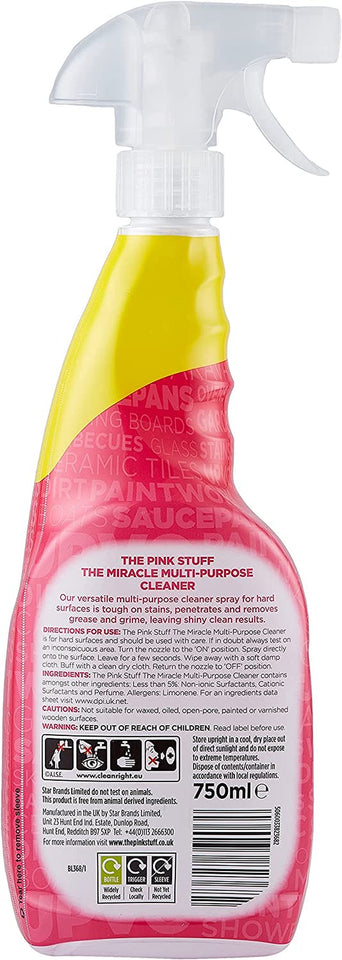 Pink STUF Multi Purpose Cleaner 750ML