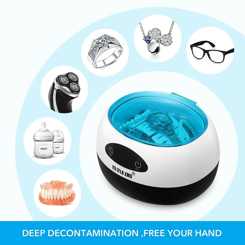 Ultrasonic Jewellery Cleaner for Rings, Necklaces, Watches, Glasses pattanaustralia