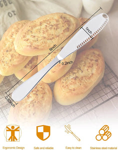 Multi-Function Butter Curler & Spreader with Serrated Edge for Butter, Cheese, Jams Jelly Pattan Australia