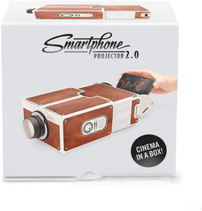 Mini Portable Cardboard Smart Phone Projector for Home Theater Projector Audio Or Video pattanaustralia