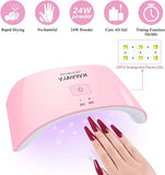 Poly Gel Nail Kit with Lamp, Pink Nude Glitter Colours Poly Nail Extension Gel Kit, Easy Quick Builder Gel with Rhinestone, Dual Forms, Complete Polygel Kit pattanaustralia