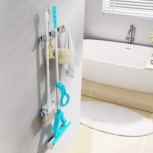 Stainless Steel Broom Organizer Wall Mount, Storage Hook Suitable for Home, Kitchen, Bathroom, Garage Pattan Australia