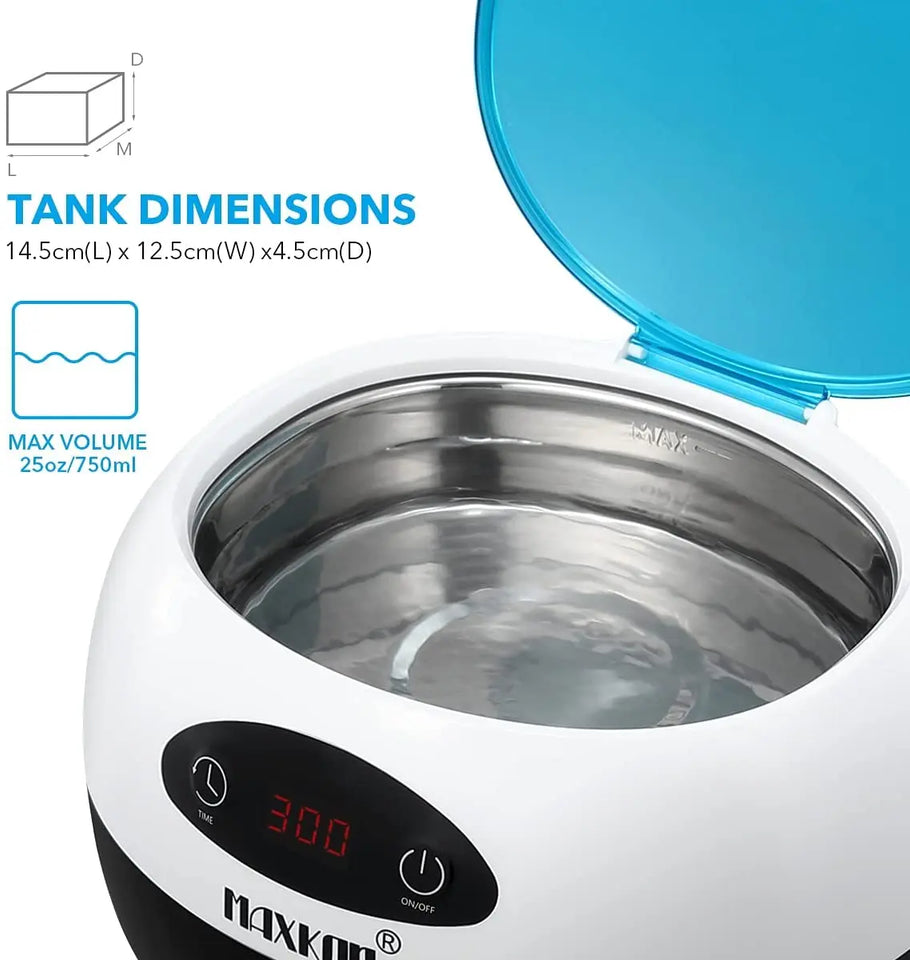 Ultrasonic Jewellery Cleaner for Rings, Necklaces, Watches, Glasses pattanaustralia