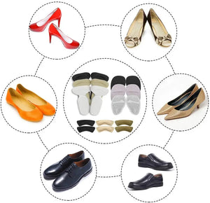 12 Pairs Heel Grips Liner Cushions Inserts for Loose Shoes Pattan Australia