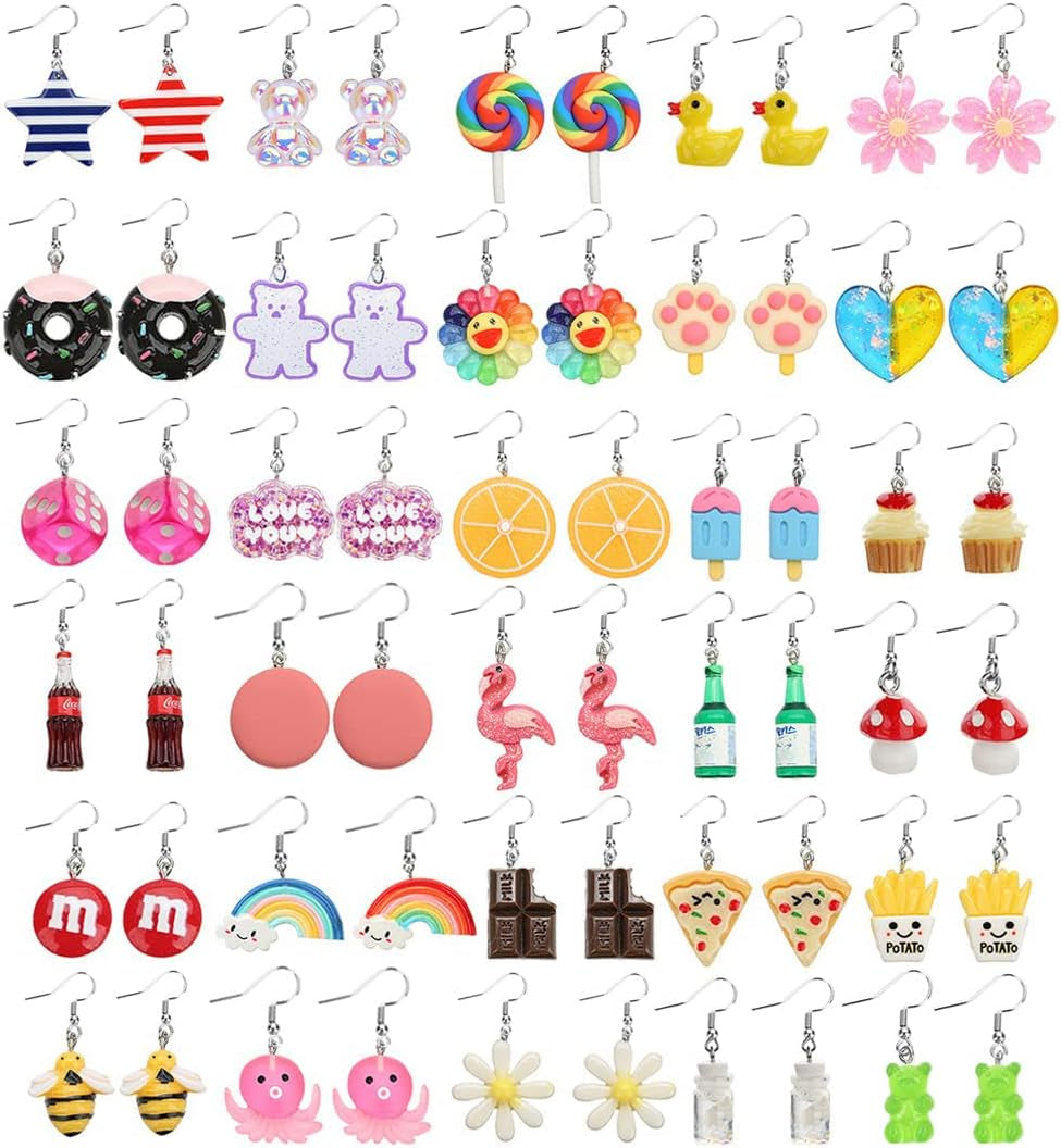 Cute kawaii deals earrings