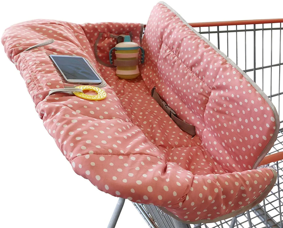 Suessie Shopping Trolley Cover with Unisex Design Highchair Cover, Universal Fit, Machine Washable Pattan Australia