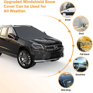 BlueFire Windshield Snow Cover for Car with Mirror Covers, water, dust proof Pattan Australia