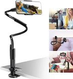 Bed Phone Holder Gooseneck Mount, for Desk Flexible Arm Clamp Mount Stand for IPhone & Samsung(Black) pattanaustralia