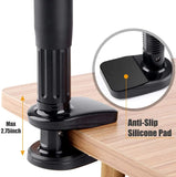 Bed Phone Holder Gooseneck Mount, for Desk Flexible Arm Clamp Mount Stand for IPhone & Samsung(Black) pattanaustralia