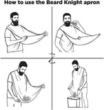 Beard Apron Sticking To Mirror,Hair, non-stick Cape, Beard Collector for Shaving pattanaustralia