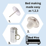 Bed pins, Magnetic doona Clips, Comforter Holder to Secure Bedding in Place Pattan Australia