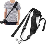 Quick Release Camera Strap Unisex, Universal Design for DSLR Black Pattan Australia