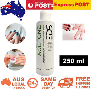 Acetone Gel Acrylic Nail Polish Soak Off Remover 250ml 8 oz pattanaustralia