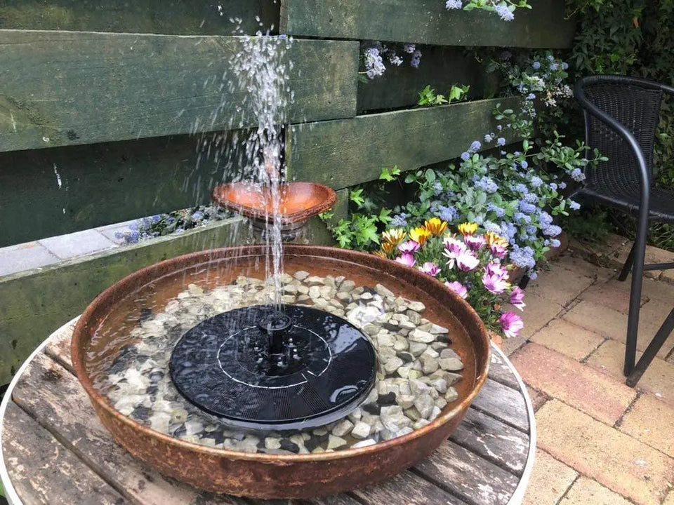 Solar Powered Bird Bath Fountain Pump, 1.4W Solar Panel Kit, Outdoor Watering Submersible Pump Pattan Australia