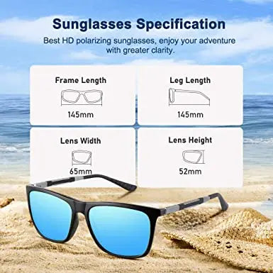 Polarized Sunglasses UV400 Protection Classic Designer Fashion Sun Glasses for Men & Women pattanaustralia