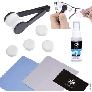 Lens Cleaning Tool with 2 Sets of Spare Pads, Lens Cleaning Spray Bottle, 3 Microfiber Cloths Pattan Australia