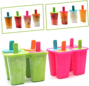 Food Grade Silicone Homemade Ice Cream Moulds 8pieces Pattan Australia