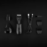MANSCAPED™ Electric Groin Hair Trimmer, the Lawn Mower™ 4.0, Replaceable Skinsafe™ Ceramic Blade Heads, Waterproof Wet / Dry Clippers, Rechargeable, Wireless Charging, Male Body Hair Groomer