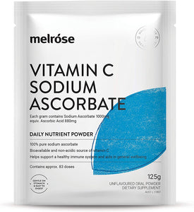 Vitamin C Sodium Ascorbate 125G