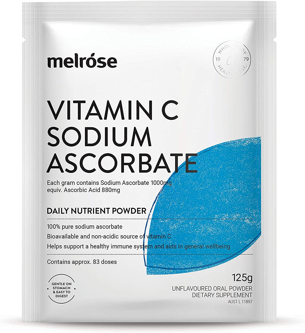 Vitamin C Sodium Ascorbate 125G