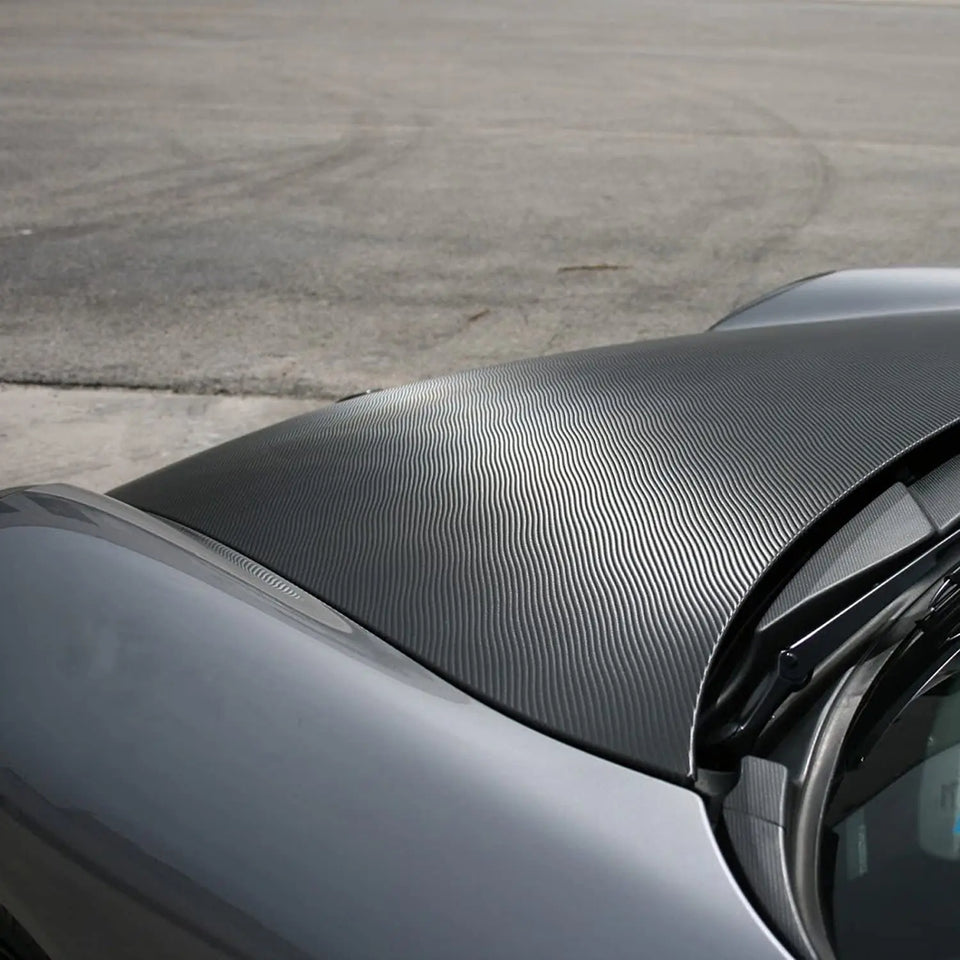 LZLRUN 3D Carbon Fiber Vinyl Wrap - Outdoor Rated for Automotive Use 12" x 60" pattanaustralia