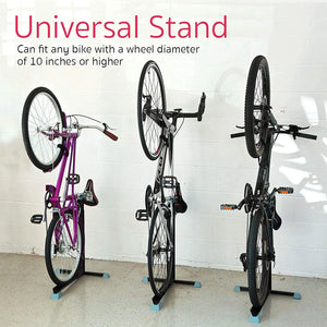 Bike Nook Indoor Park Bicycle Stand, Portable & Stationary Space-Saving Rack with Adjustable Height Pattan Australia