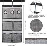 Quick Dry Hanging Mesh Shower Caddy Bath Organizer with 7 Pockets Pattan Australia