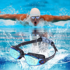 Rapidor Swim Goggles for Men, Women, Teens, Anti-Fog, Leak-Proof Pattan Australia