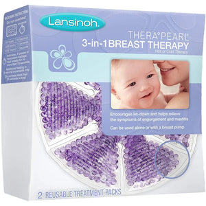 Lansinoh Therapearl 3 in 1 Breast Therapy, 2 Reusable Treatment Packs Pattan Australia