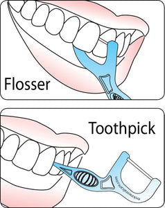 Pikster Supagrip Flosser 90 Pieces Pack