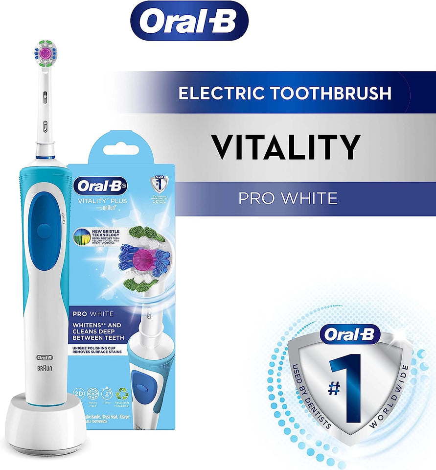 Vitality plus Pro White Electric Toothbrush