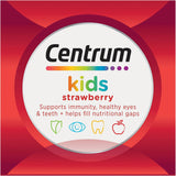 Kids Multivitamin Strawberry Flavour, with Vitamins to Support Immunity, Healthy Eyes, Teeth & Gums, 60 Chewable Tablets