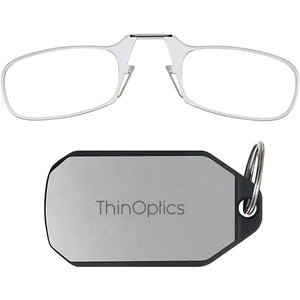 ThinOptics Keychain Case & Rectangular Reading Glasses Pattan Australia