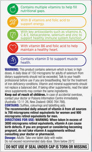 for Men, Multivitamin with Vitamins & Minerals to Support Energy, Immunity, Heart Health & Muscle Function, 60 Tablets