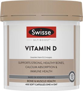 Ultiboost Vitamin D, 400 Capsules