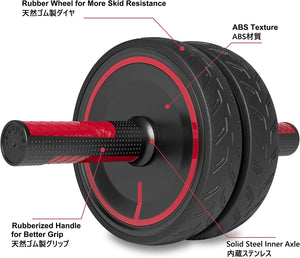 Ab Roller Wheel Abdominal Exercise for Home Gym Fitness Equipment